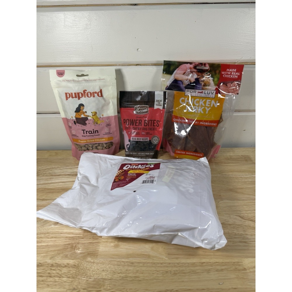 Dog Treat Bundle Pupford Merrick Pur Luv Jones Natural Chew Chicken Training
